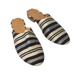 Madewell Cassidy Mule in Evelyn Stripe